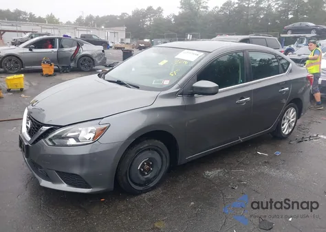 2019 Nissan Sentra S/Sv/Sr/Sl из США, поврежденный, VIN 3N1AB7APXKL605011